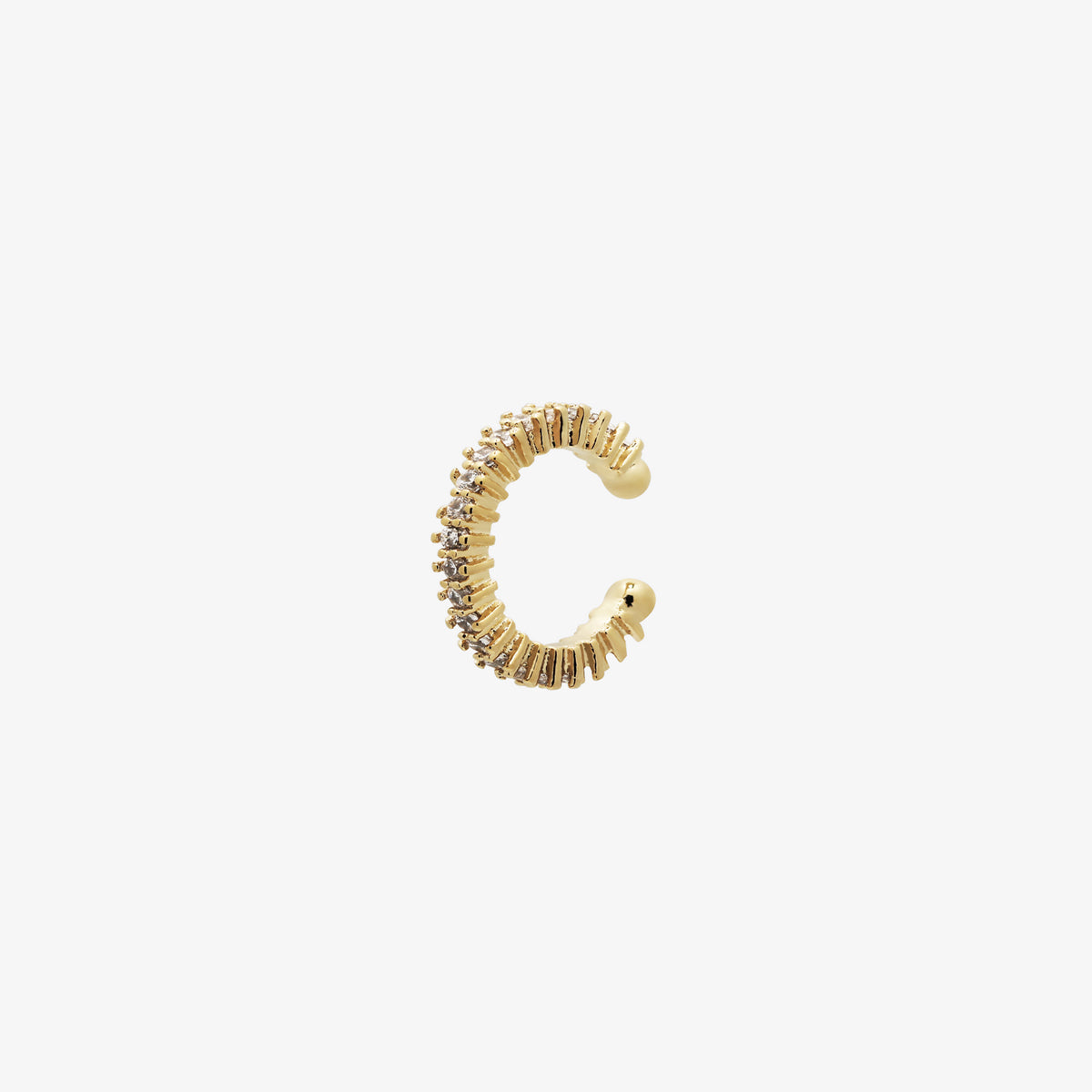 Glitzernder Ear Cuff – Gold
