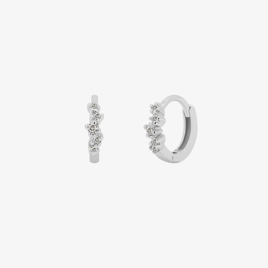 Huggie Creolen – Gold Shine