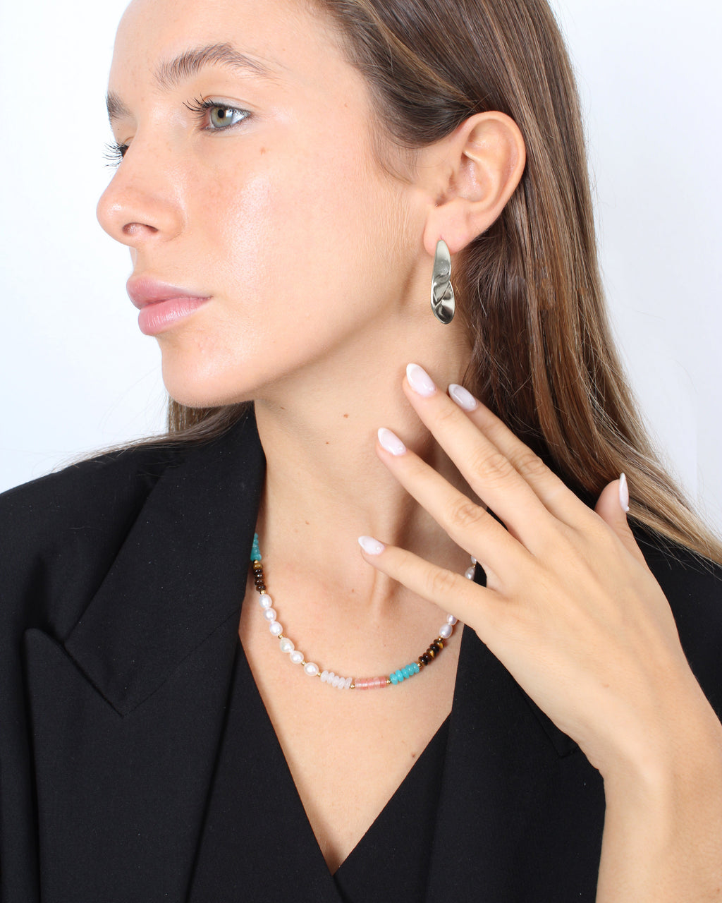 Ohrringe Luxe Plateado – Silber