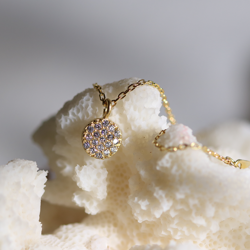 Kreisförmige Anhängerkette – Zirkonia