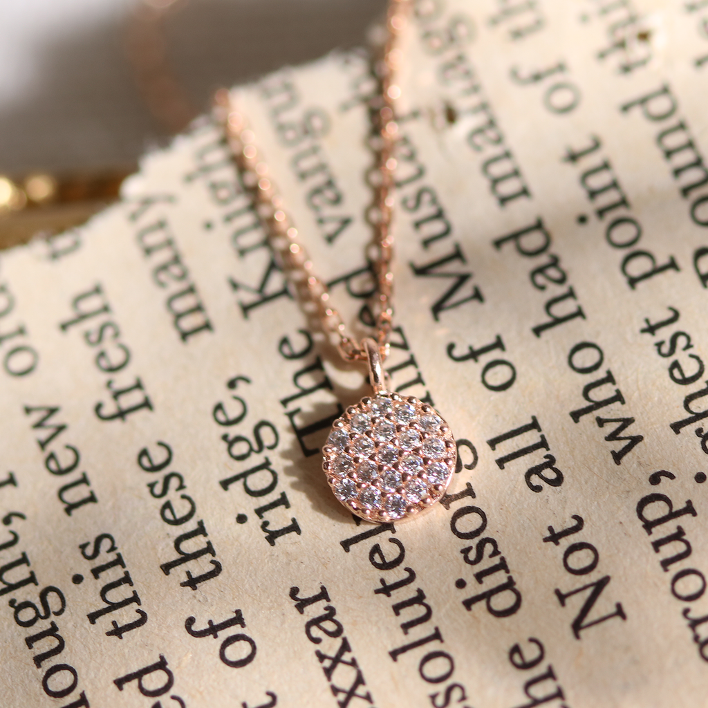 Kreisförmige Anhängerkette – Zirkonia