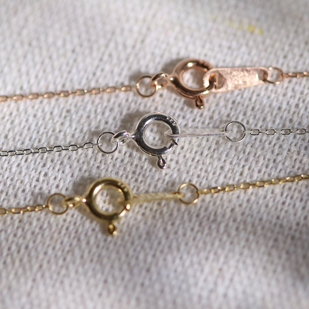 Kreisförmige Anhängerkette – Zirkonia