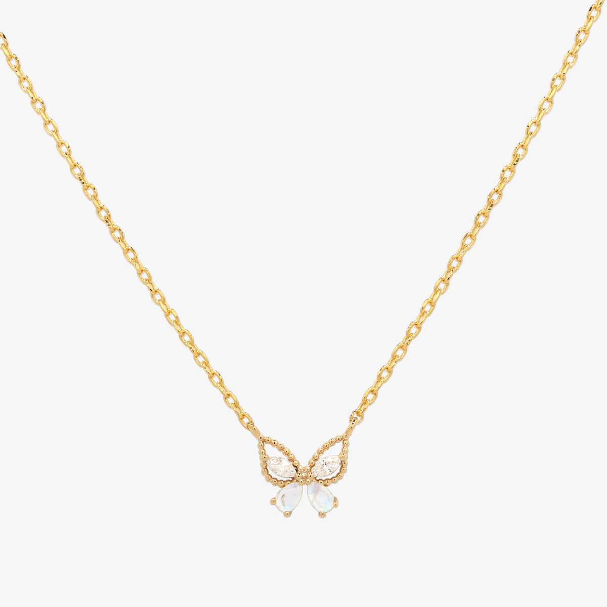 Schmetterling Mondstein-Kette