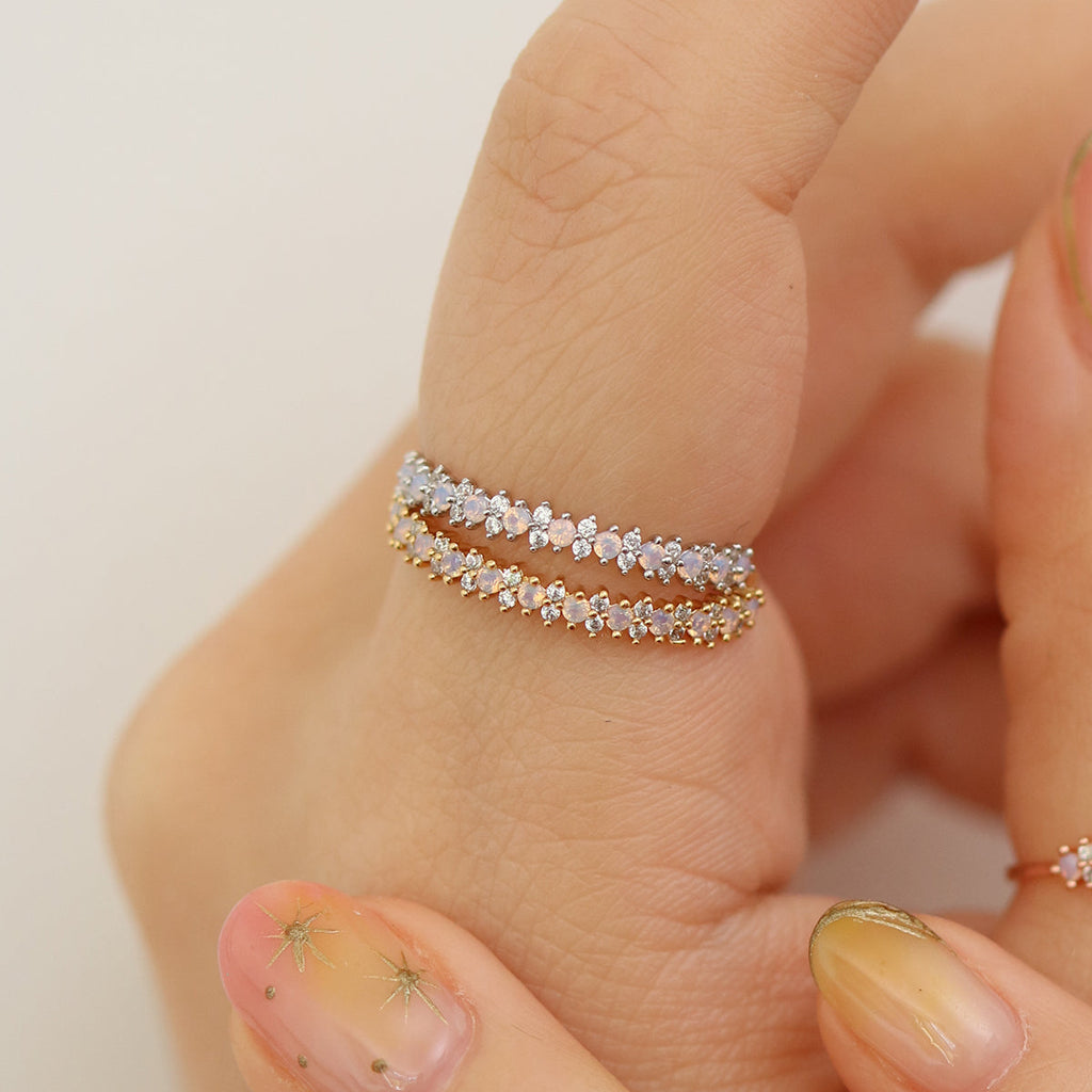 Kristallring Moonlight