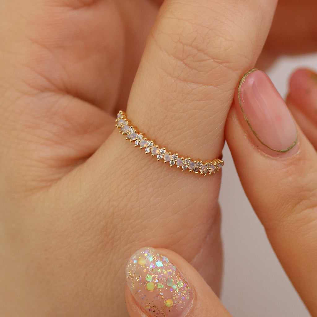 Kristallring Moonlight