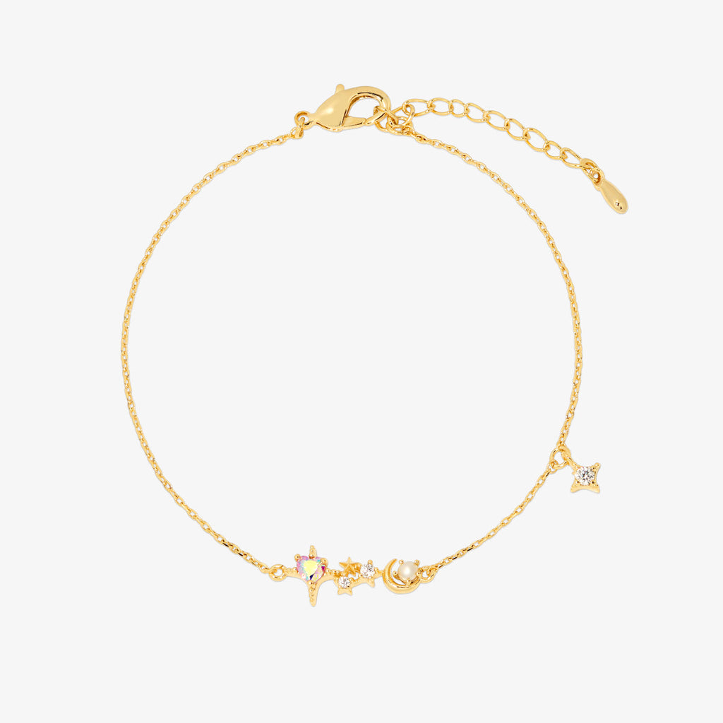 Perlenarmband Smoky Topaz