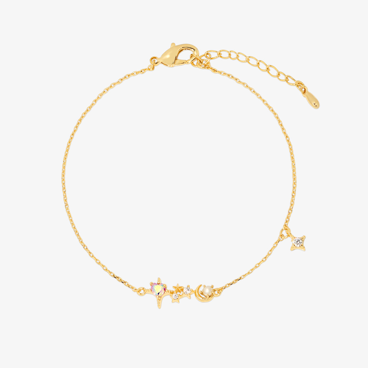 Perlenarmband Smoky Topaz