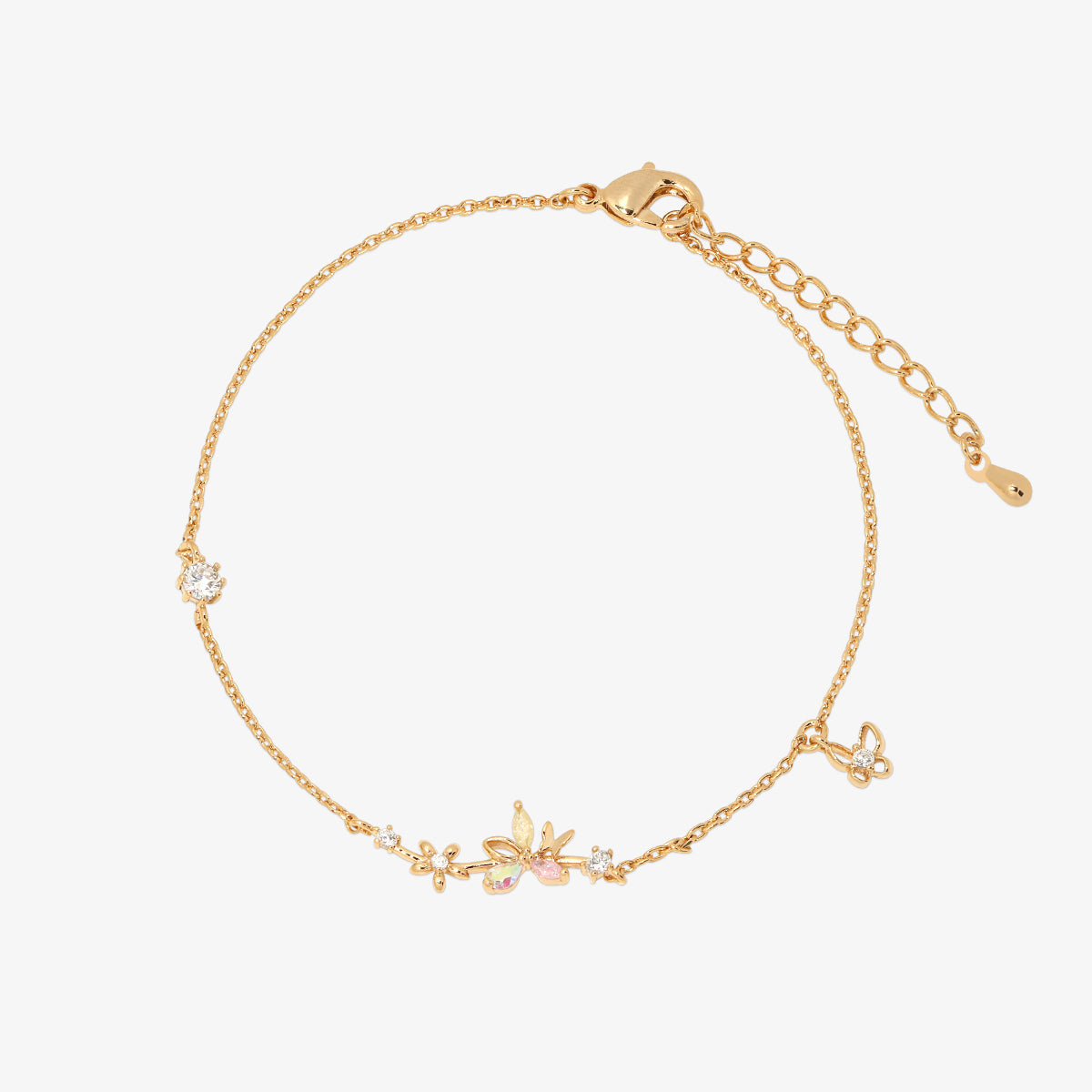 Schmetterlingsarmband Crystal Bloom