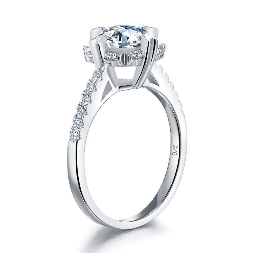 Flower Ring aus 925er Silber – Symbol der Liebe & Ewigkeit“