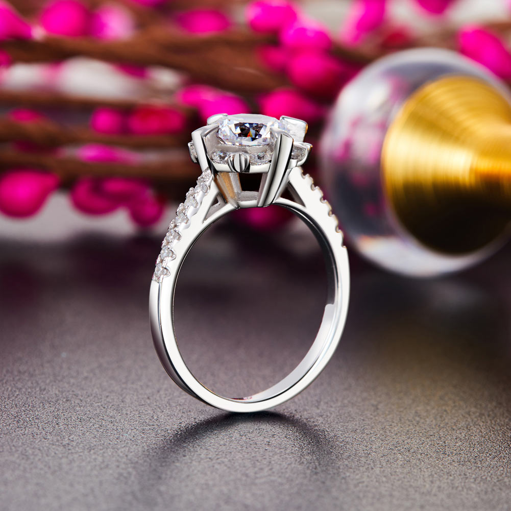 Flower Ring aus 925er Silber – Symbol der Liebe & Ewigkeit“